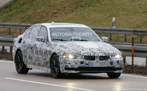 2018 bmw 3-series spy shot