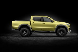 Mercedes-Benz Concept X-CLASS – Erster Ausblick auf den neuen Pickup mit Stern