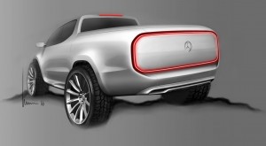 Mercedes-Benz Concept X-CLASS – Erster Ausblick auf den neuen Pickup mit Stern