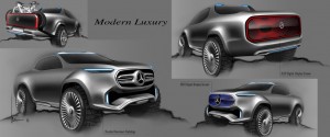 Mercedes-Benz Concept X-CLASS – Erster Ausblick auf den neuen Pickup mit Stern