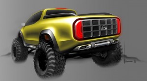 Mercedes-Benz Concept X-CLASS – Erster Ausblick auf den neuen Pickup mit Stern