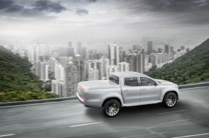 Mercedes-Benz Concept X-CLASS – Erster Ausblick auf den neuen Pickup mit Stern