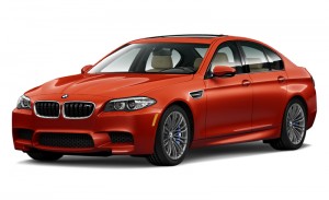 The current BMW M5.