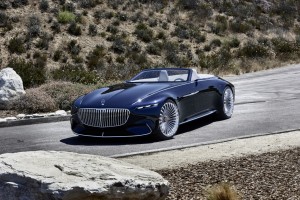 Studie eines extravaganten Cabriolets der Luxusklasse: Luxuriöse Offenbarung: Vision Mercedes-Maybach 6 Cabriolet