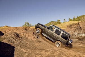 The G-Class gets an improved off-road performance.