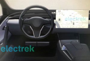 Tesla Model SX interior (1)