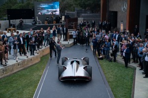 Mercedes Benz Showcar Vision EQ Silver Arrow, 2018