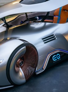 Mercedes Benz Showcar Vision EQ Silver Arrow, 2018