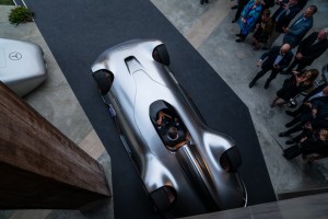 Mercedes Benz Showcar Vision EQ Silver Arrow, 2018