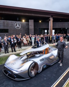 Mercedes Benz Showcar Vision EQ Silver Arrow, 2018