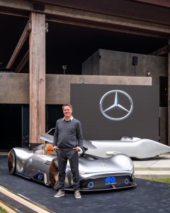 Mercedes Benz Showcar Vision EQ Silver Arrow, 2018