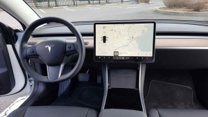 Interior of the Model 3