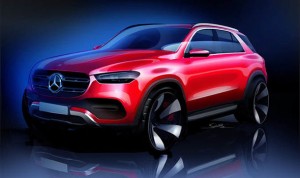 Mercedes-Benz GLE sketch